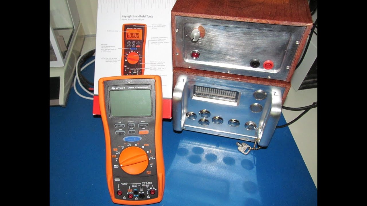 Keysight U1282a Review Part3,  Non-Destructive Testing