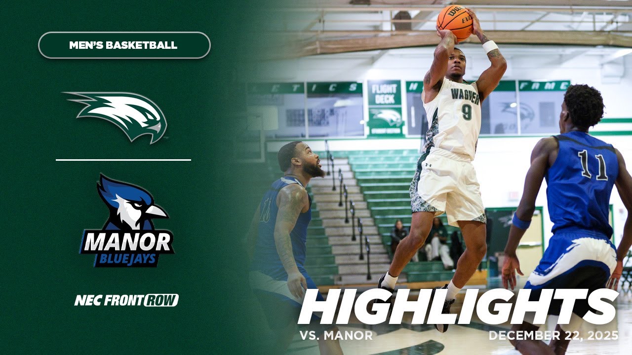 Highlights: Wagner Men's Basketball vs. Manor
