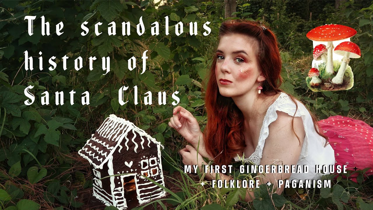 Who is Santa Claus? Christmas folklore & a gingerbread house