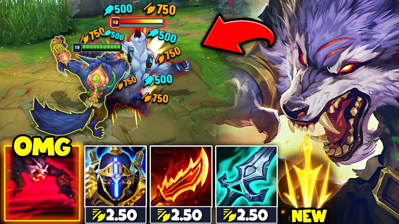 Warwick but I attack so fast it looks like I'm hacking (NEW LETHAL TEMPO IS BROKEN)