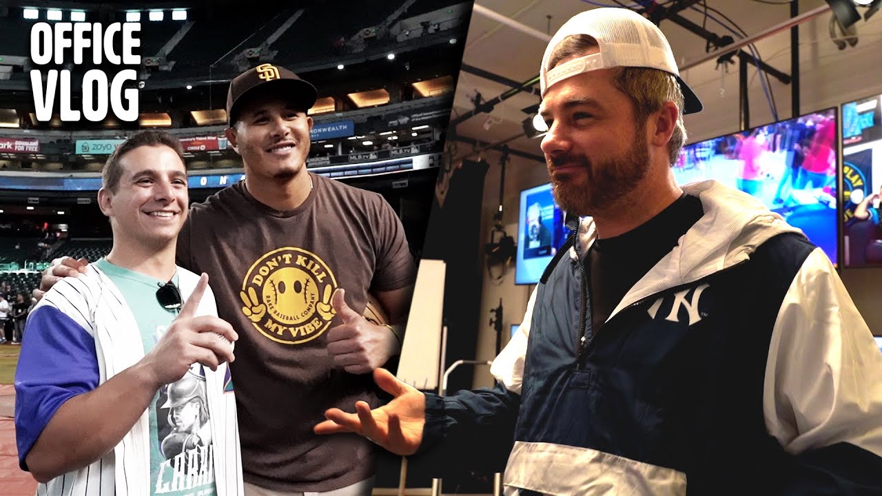 The Arizona Diamondbacks had Jake as a special guest! | Office Vlog 148