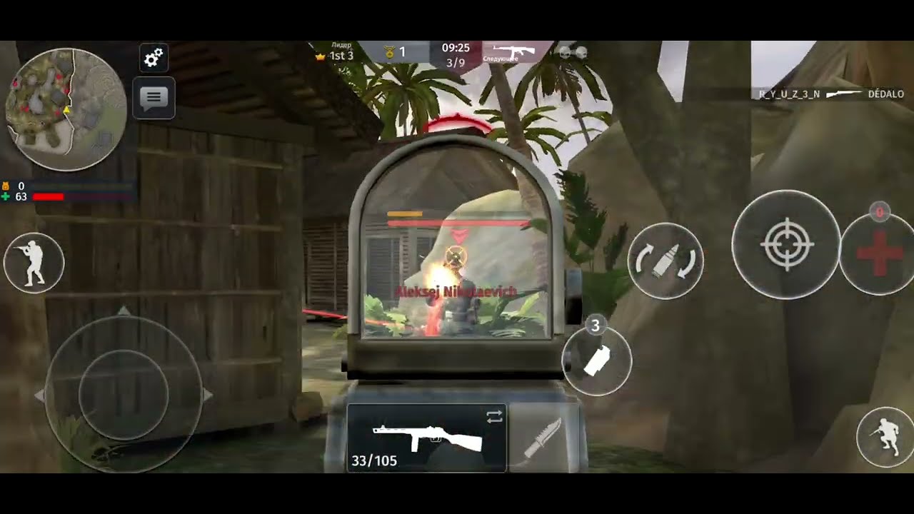 WW_2. Режим Гонка вооружения. Карта Окинава #автошот #gameplay #втораямировая #мобильнаяигра 