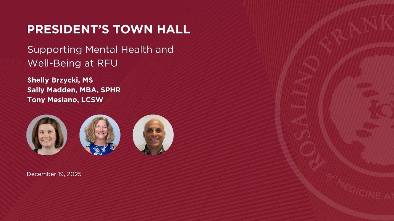 December 19, 2025 President's Town Hall