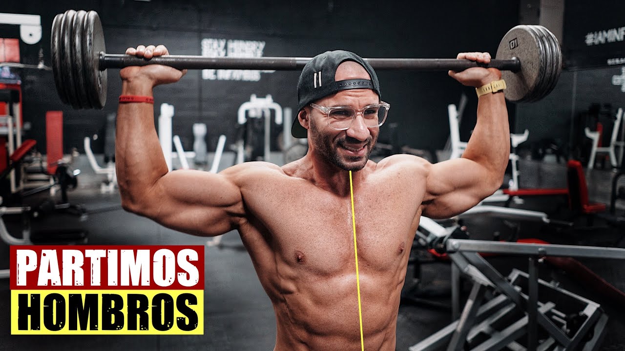 RUTINA DE HOMBROS DOBLE GOLPE | Gymtopz