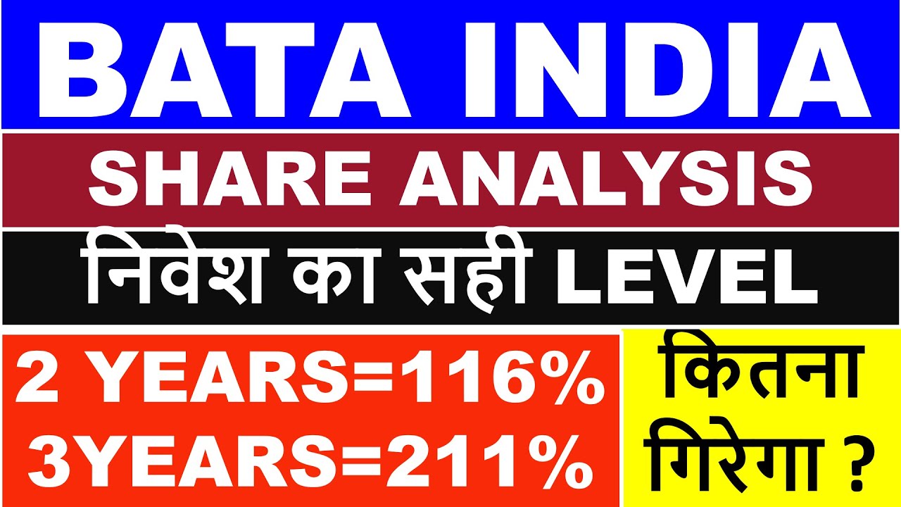 BATA INDIA SHARE | BATA INDIA SHARE ANALYSIS | BATA INDIA SHARE TARGET| LEVEL | कितना गिरेगा ?