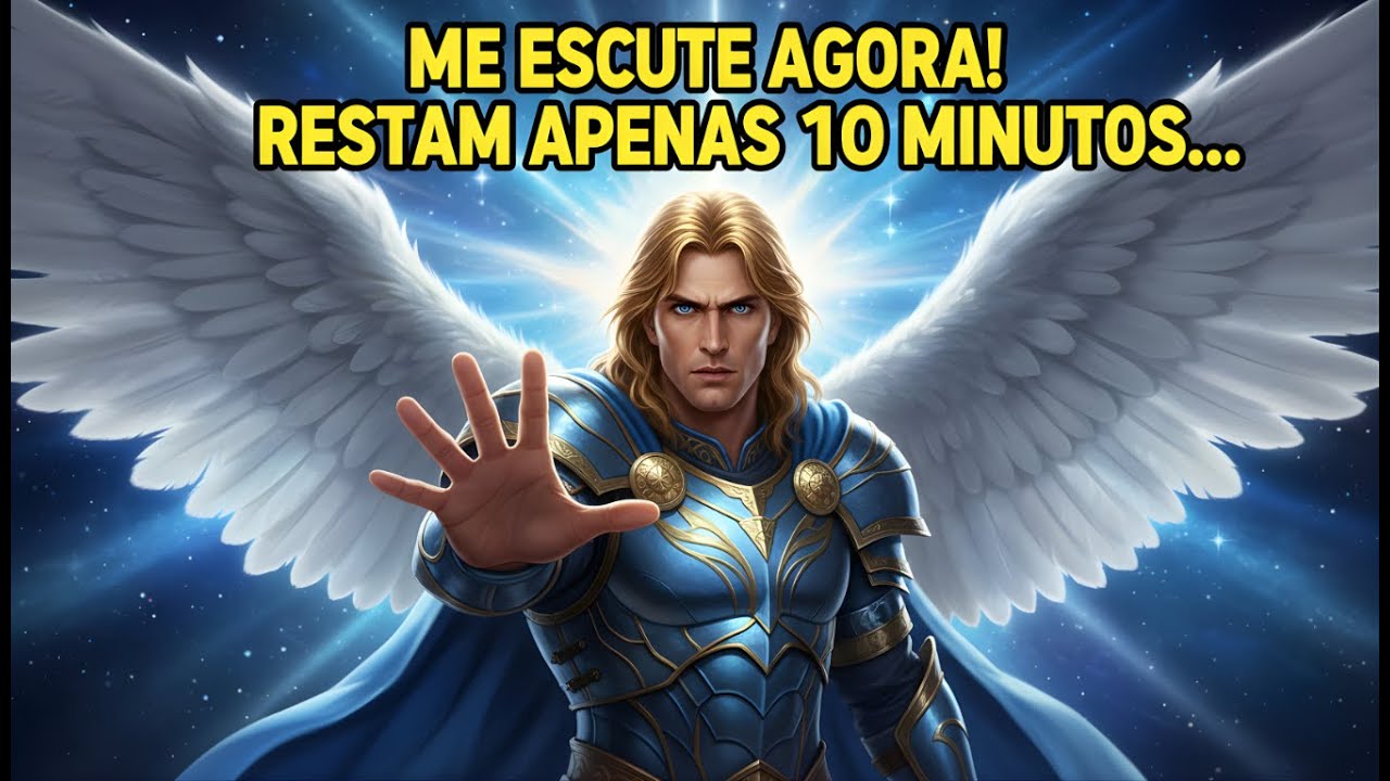 ARCANJO MIGUEL ALERTA: SÓ RESTAM 10 MINUTOS... ESSA REVELAÇÃO VAI MUDAR SUA VIDA!