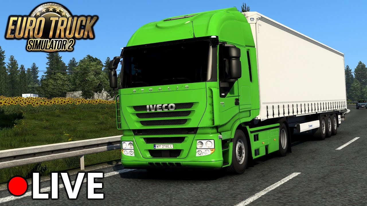 ETS2 - Jazda po Polsce - Trasa: Szczecin - Łódź [S1E5][Iveco Stralis AS2]
