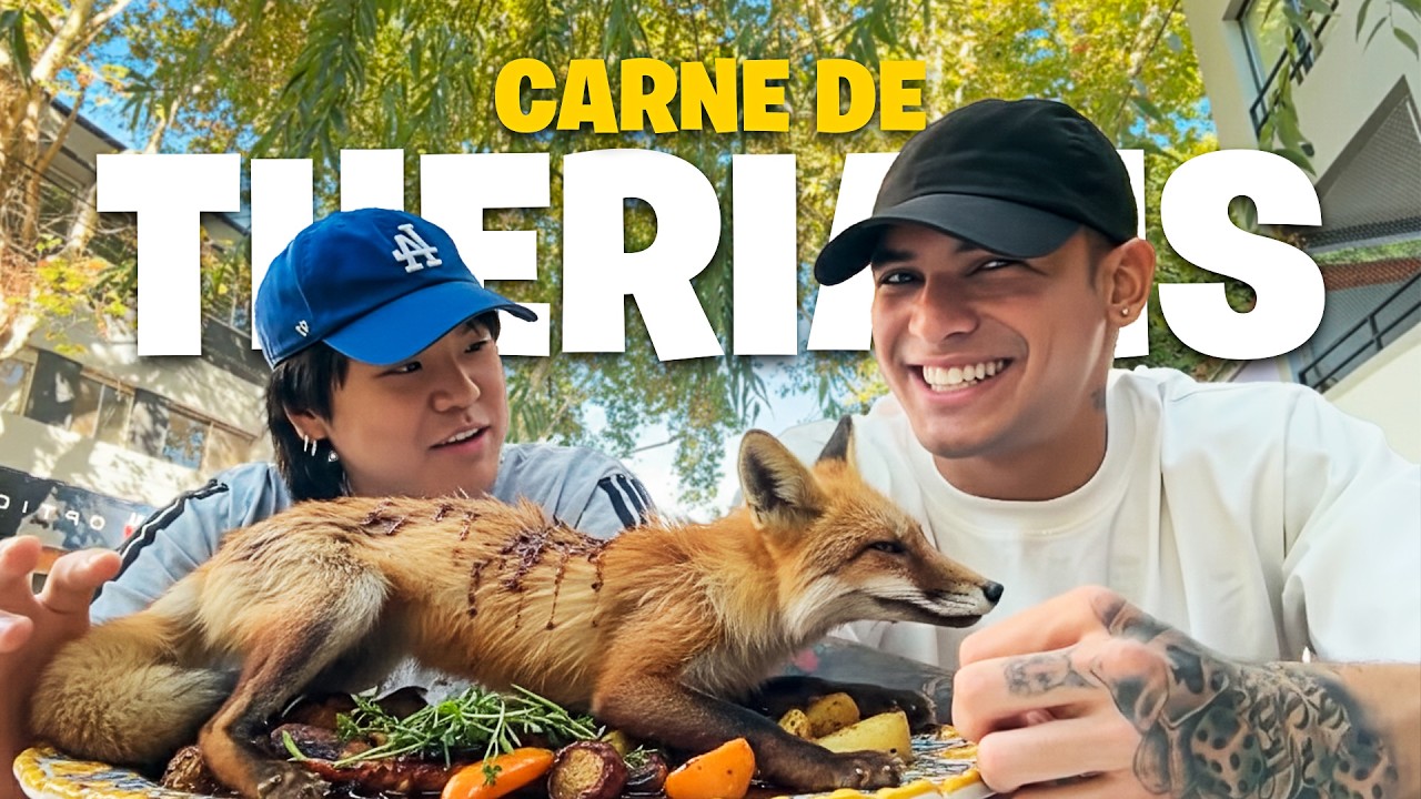 COMIENDO CARNE DE THERIAN EN ARGENTINA 😋 Con Ale Wang