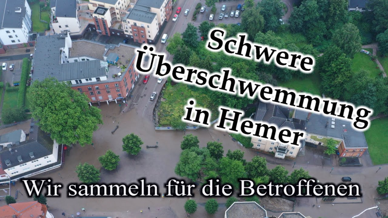 Bitte Video Teilen! Die Jahrhundertflut von Hemer- Beschreibung Lesen und Spenden für die Opfer.