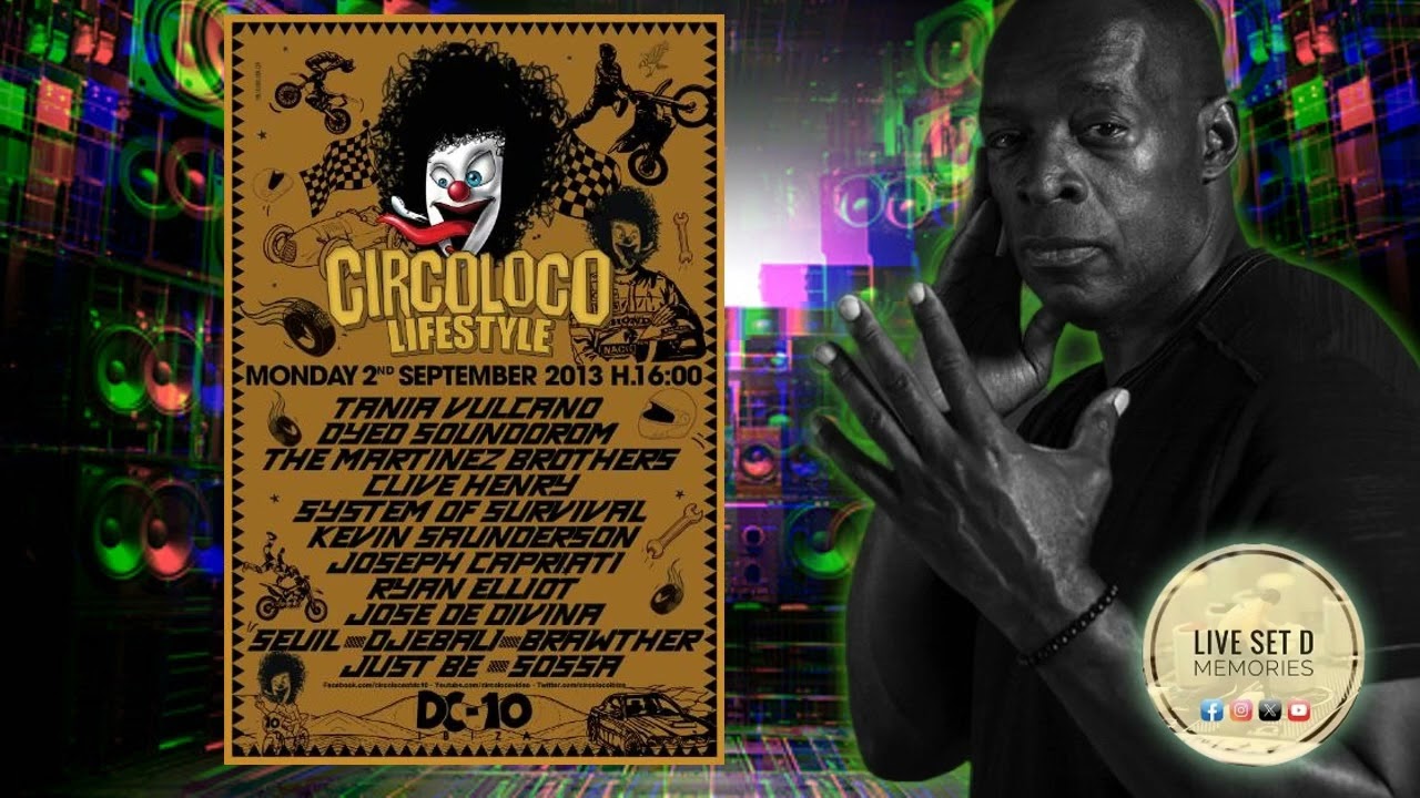 Kevin Saunderson @ Circoloco Lifestyle, DC10, Ibiza 02 09 2013