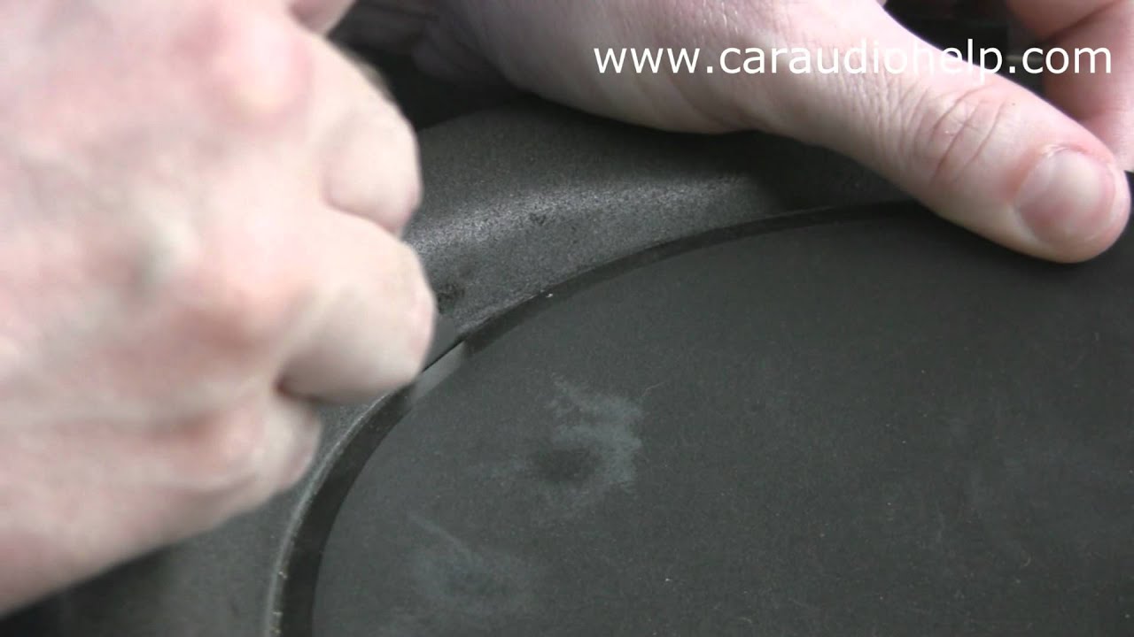 How to Repair and Refoam a JL Audio W7 Subwoofer