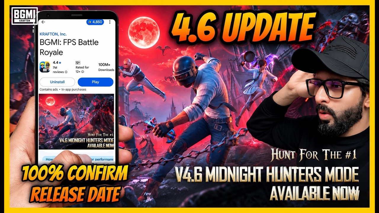 🔥4.6 UPDATE CONFIRM RELEASE DATE AND PATCH NOTES l NEW FEATURES AND EVENTS l A21 ROYAL PASS (BGMI)