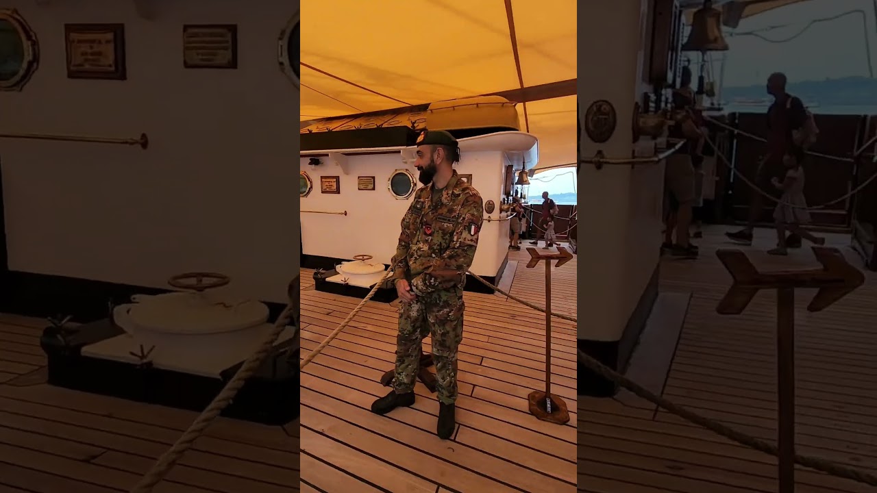Amerigo Vespucci in Singapore!                #historicitalianship #italiannavy #amerigovespucci