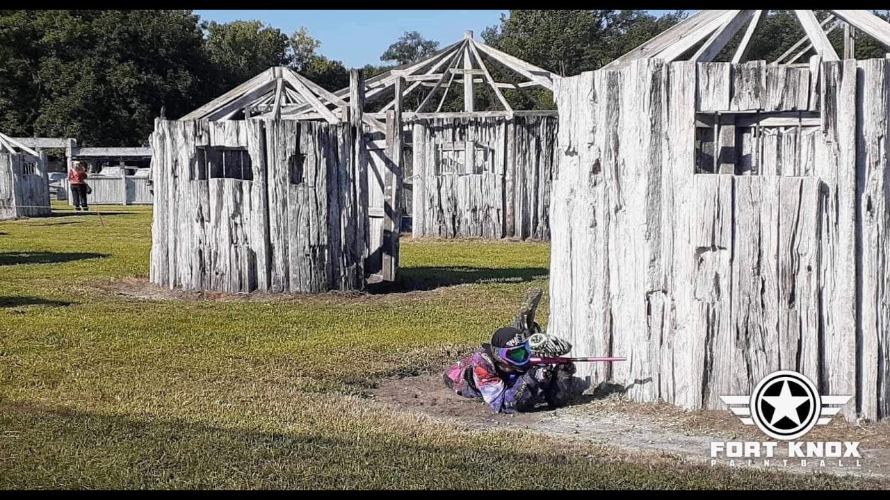 Fort Knox: Marvel VS. DC Scenario Paintball