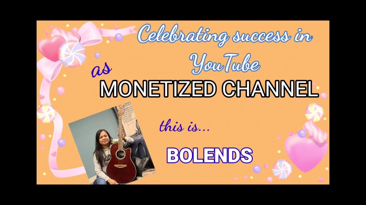 Celebrating Success in Youtube as Monetized Channel