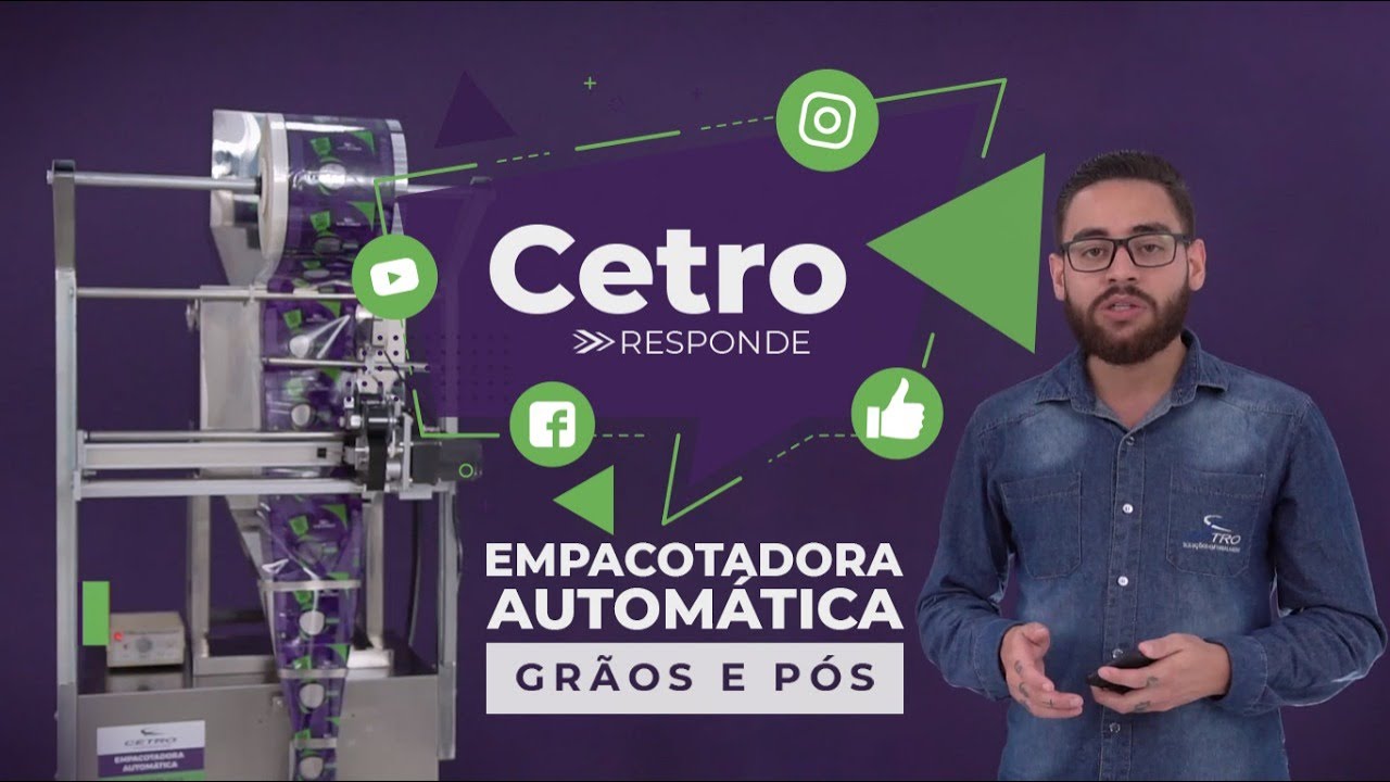 Cetro Responde #1 - Empacotadoras Automáticas de Grãos e Pós