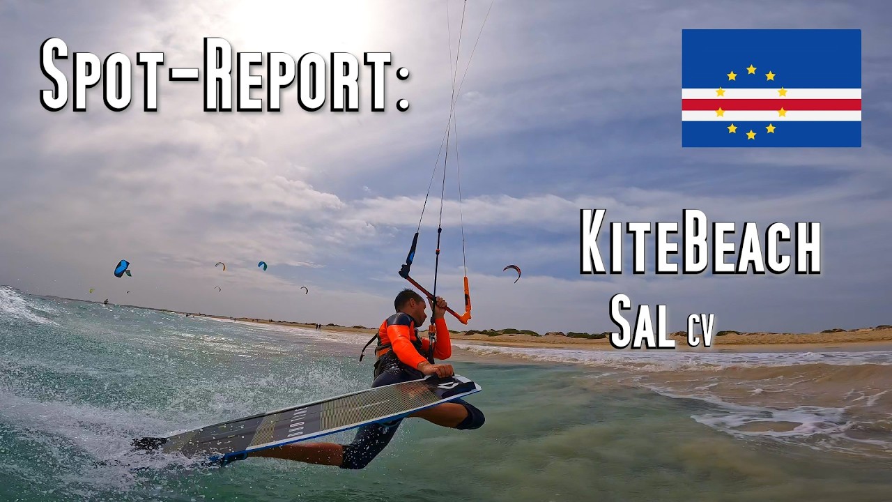 Spot - Report: Kitebeach, Insel Sal, Kapverden ( Mitu Station ). Kitesurfen, Windsurfen, Wellenspot