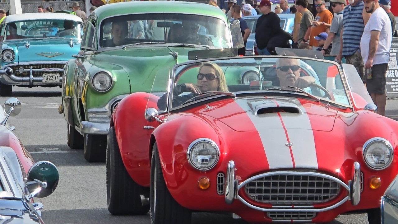 Cruisin Ocean City car show 2025 coverage highlights boardwalk parade 100s of classic cars & rods