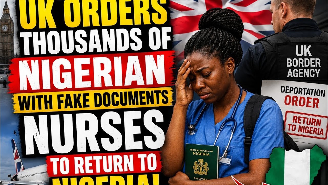 UK ORDERS THOUSANDS OF NIGERIAN NURSES WITH FAKE DOCUMENTS TO RETURN TO NIGERIA!