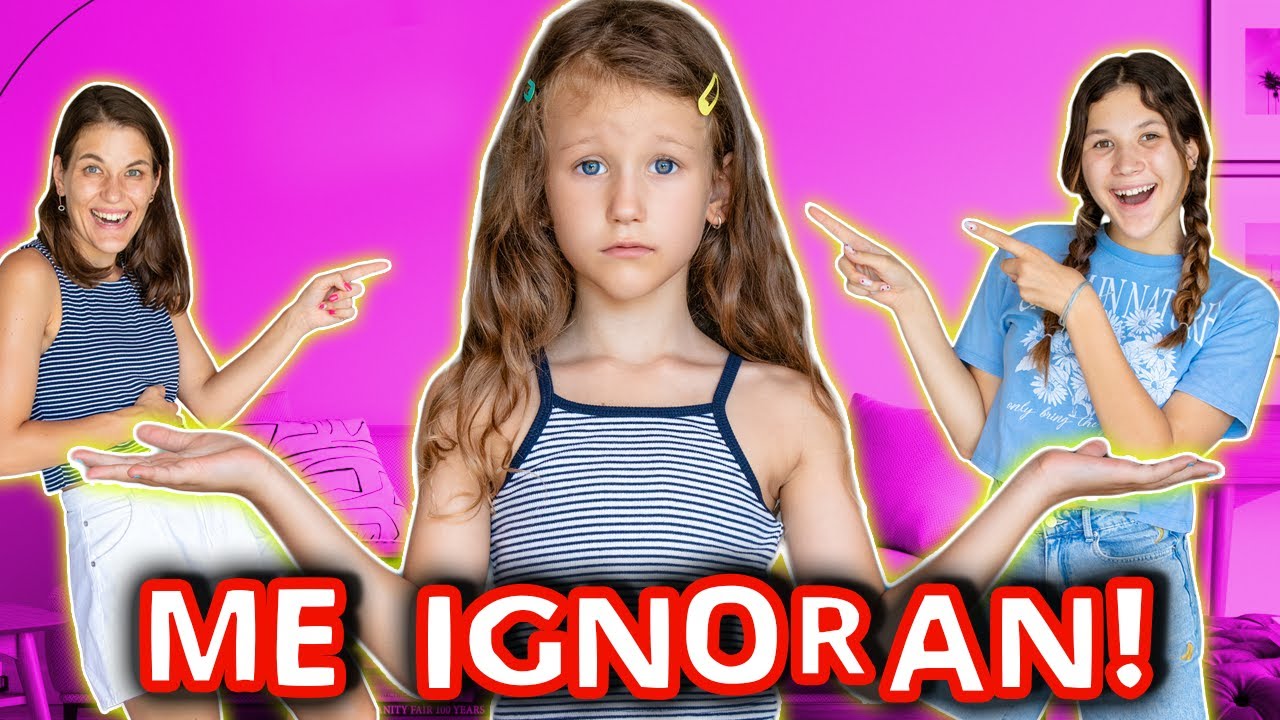 24 HORAS IGNORANDO A ERIKA | IGNORAMOS A NUESTRA HIJA DE 5 AÑOS | Yippee Family