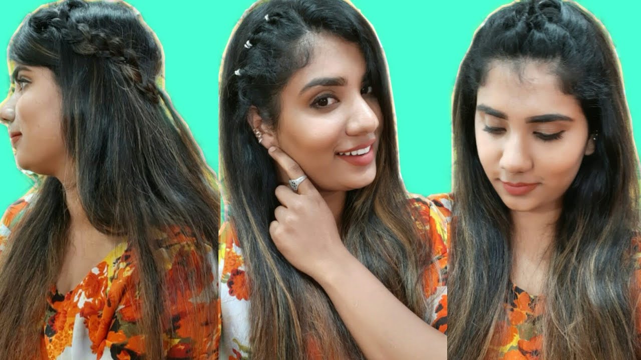 Beautiful Self Hairstyles For Girls||For Long, Medium,Short Hair||Simple Office & College Hairstyles
