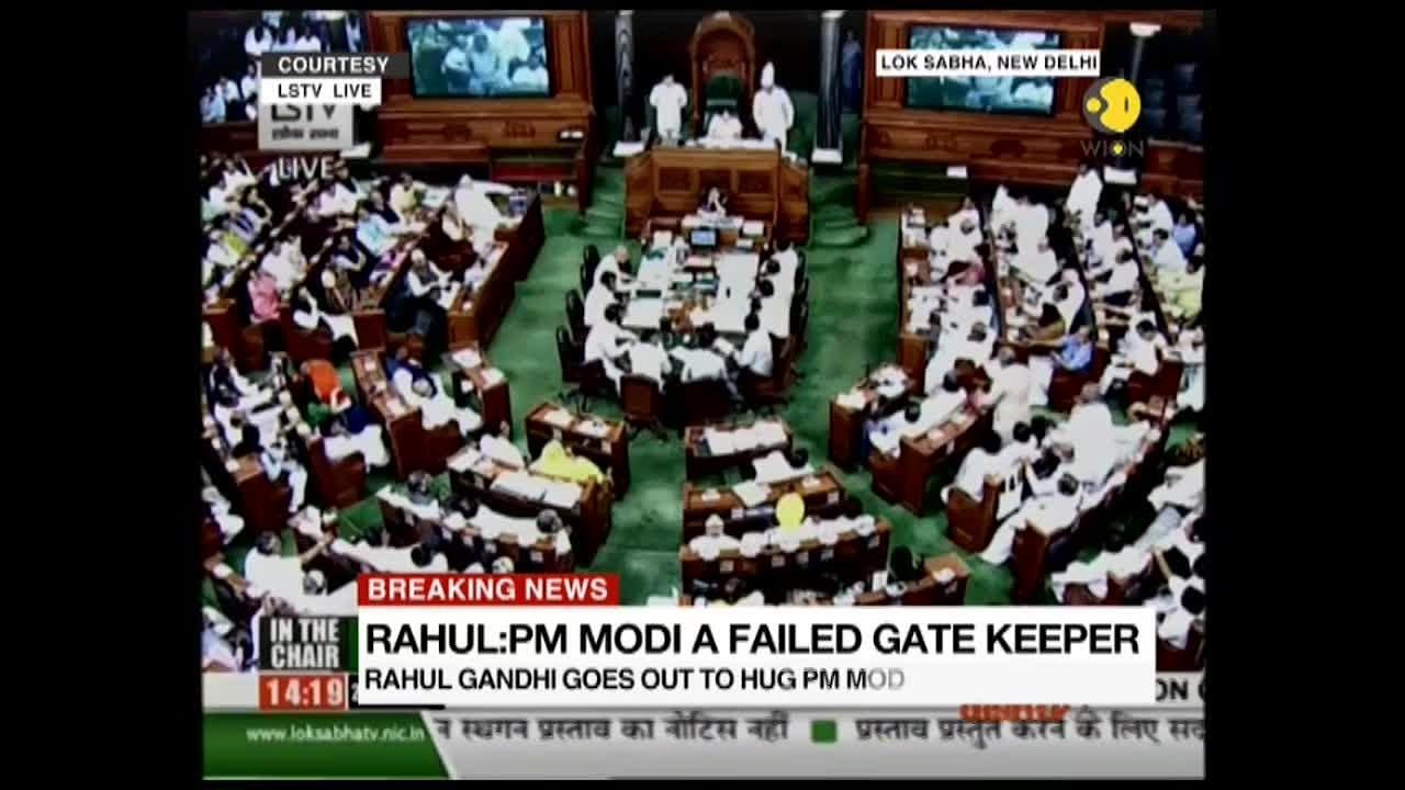 No-Confidence Motion LIVE: Congress President Rahul Gandhi slams Modi government