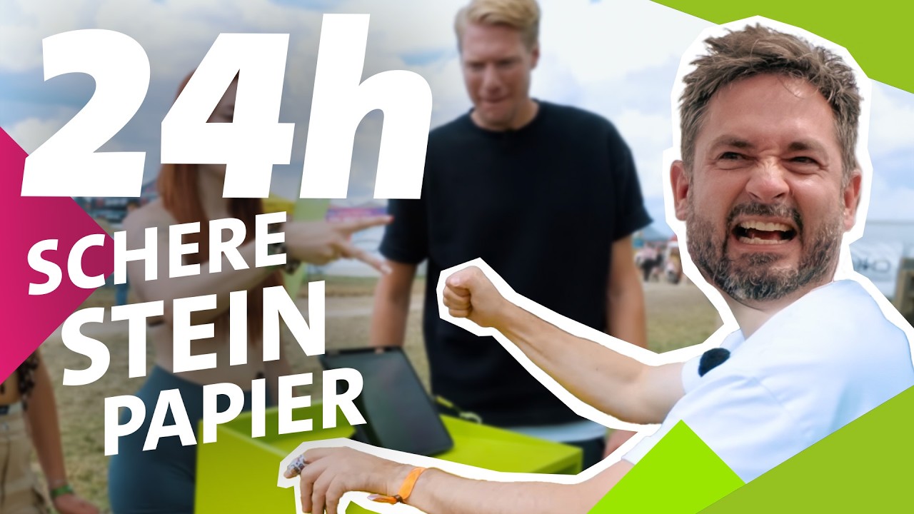 24 Stunden Schere, Stein, Papier auf dem Open Beatz Festival