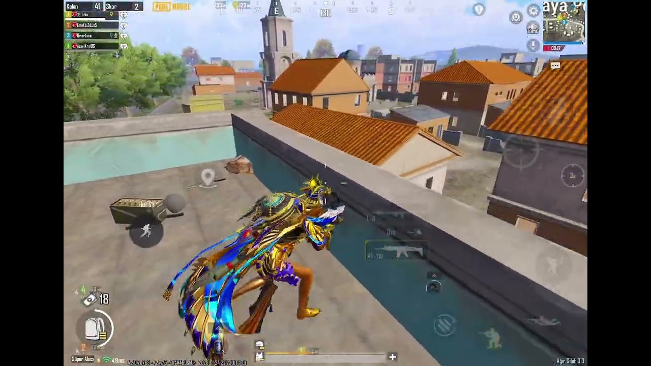 ŞAMPİYONLAR LİGİ PART 4 PUBG MOBİLE AĞIR SİLAH MODU