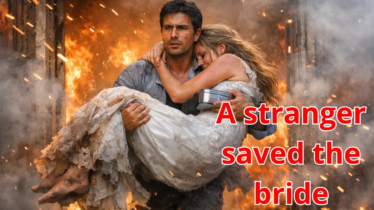 “The Groom Ran. A Stranger Ran Into Fire.”