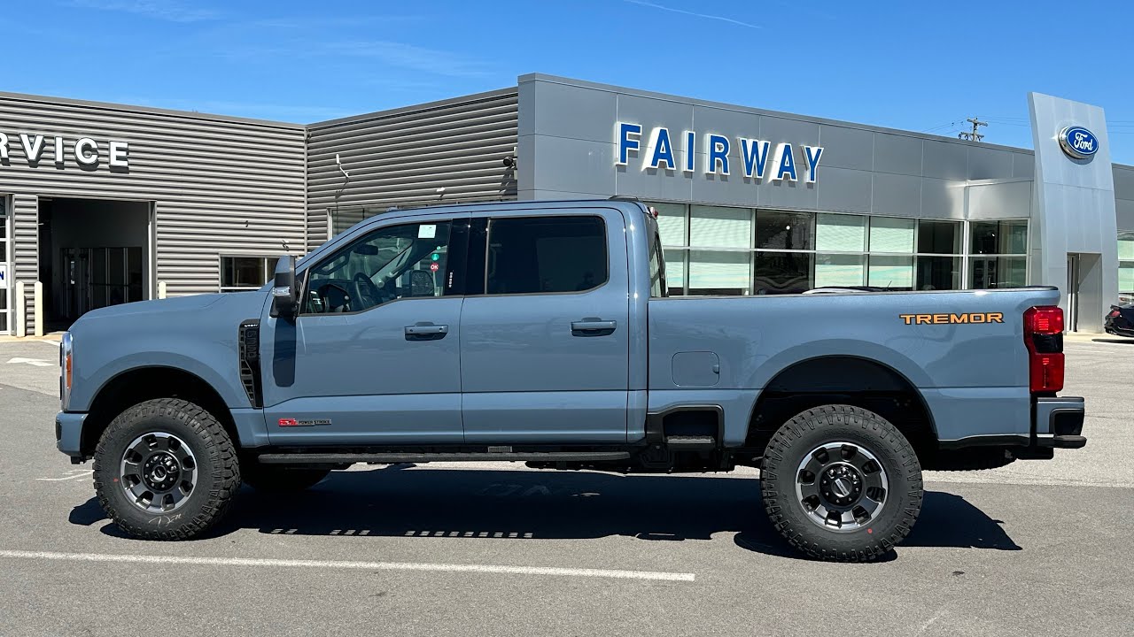 New 2023 Ford F-350 Lariat Tremor SuperCrew 4x4 w/Hi Output 6.7L PowerStroke TurboDiesel