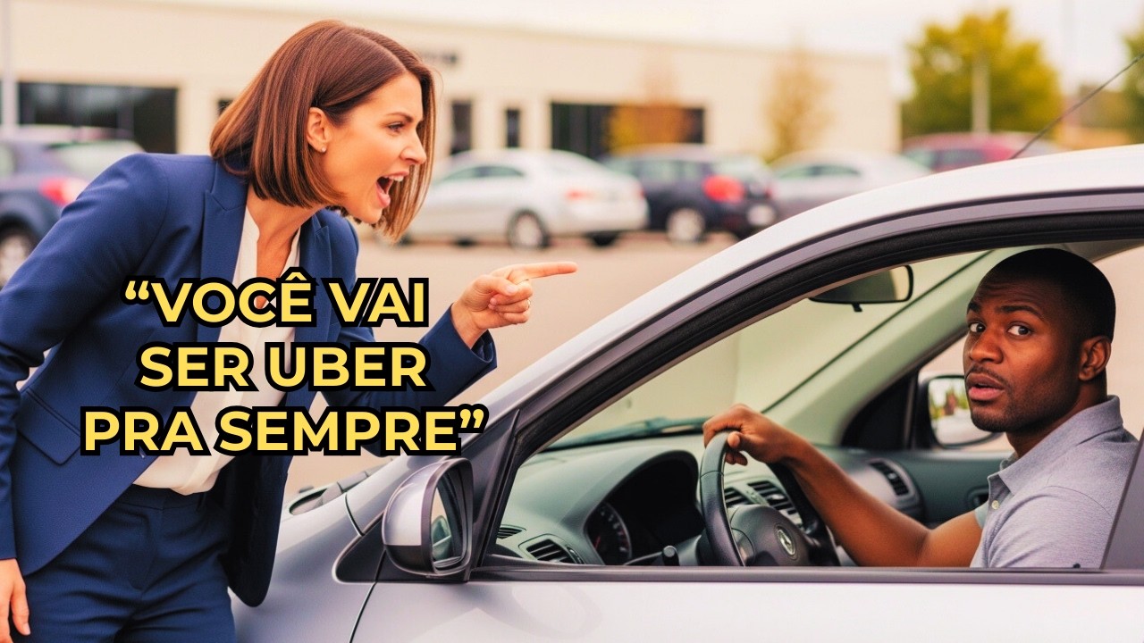 “Você vai ser uber pro resto da vida” passageira humilha motorista...mas o jogo vira totalmente