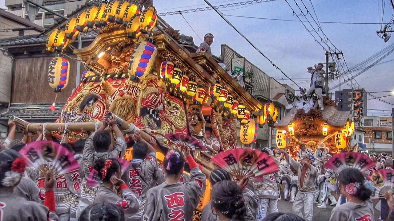 2025.8.01 西淀川区 野里住吉神社 夏祭り だんじり