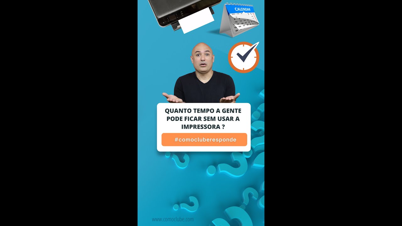 Quanto tempo a gente pode ficar sem usar a impressora?