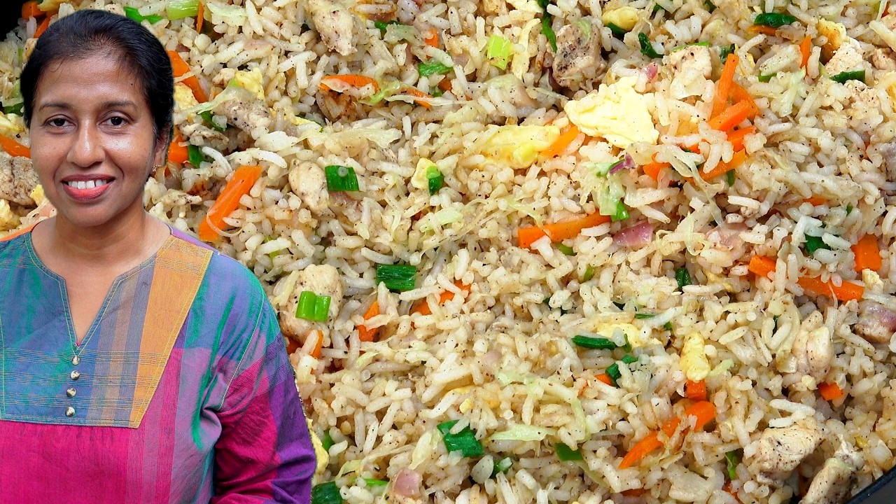 Egg and Chicken Fried Rice 😋 Best Fried Rice Recipe | Best Ever Food Recipes