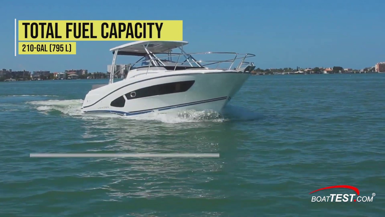 Jeanneau Leader 10.5 (2019-) Test Video - By BoatTEST.com