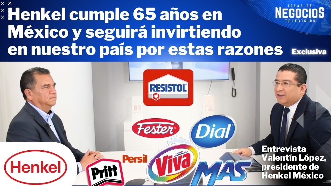 Henkel cumple 65 años en México y seguirá invirtiendo en nuestro país por estas razones
