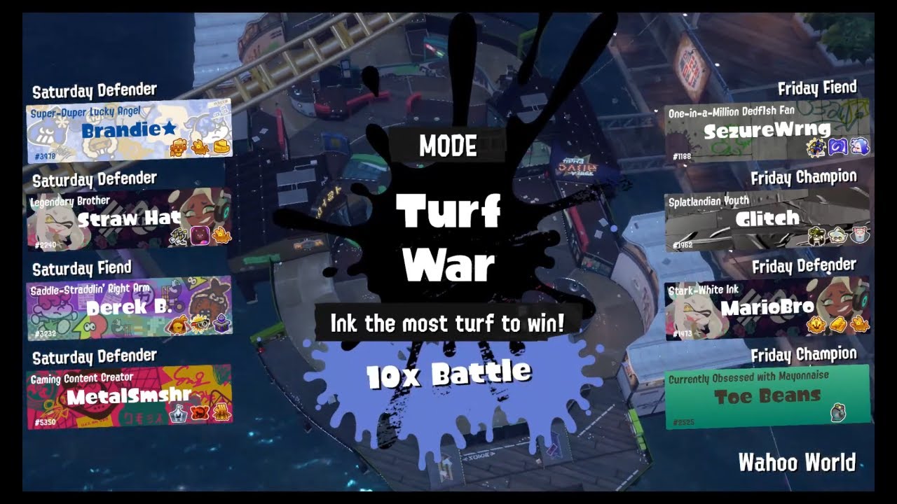 Splatoon 3 - Splatfest #13 (NA/EU): Friday Vs. Saturday Vs. Sunday - Day 1 Pro Battles