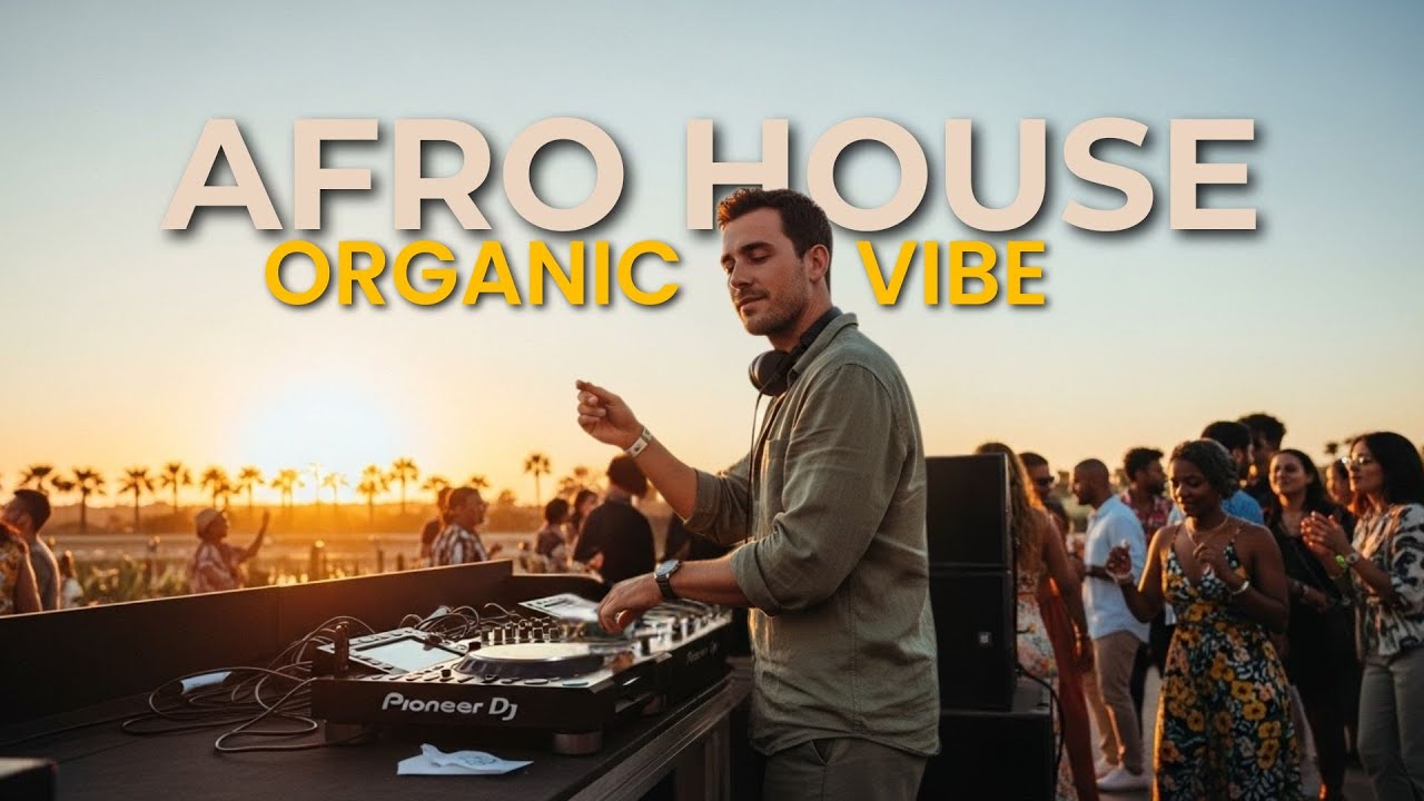 Organic Afro House Sunset &bull; Natural Percussion & Warm Energy