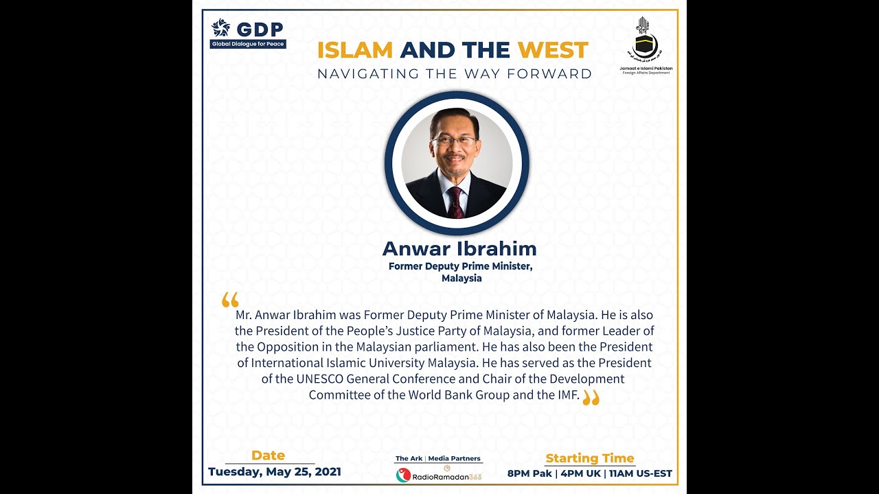 𝗠𝗿. 𝗔𝗻𝘄𝗮𝗿 𝗜𝗯𝗿𝗮𝗵𝗶𝗺 | Former Deputy Prime Minister, Malaysia | GDP