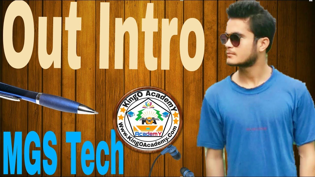 How to make outer intro, outer intro MSG tech, technical guruji intro|