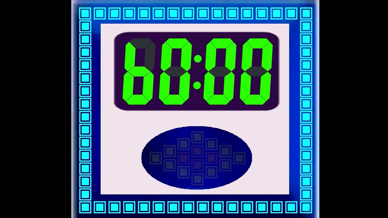 BCG 1 Hour Countdown (LED Outer Minute,Inner Oval Second) Remix BCG Indosiar 2015-2024, DOND Notes