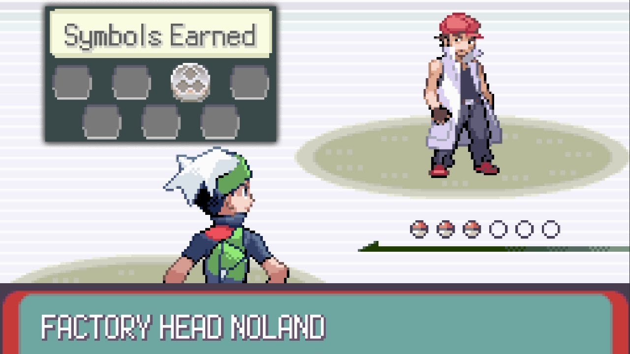 Pokemon Emerald Battle Frontier - Battle Factory (Silver)