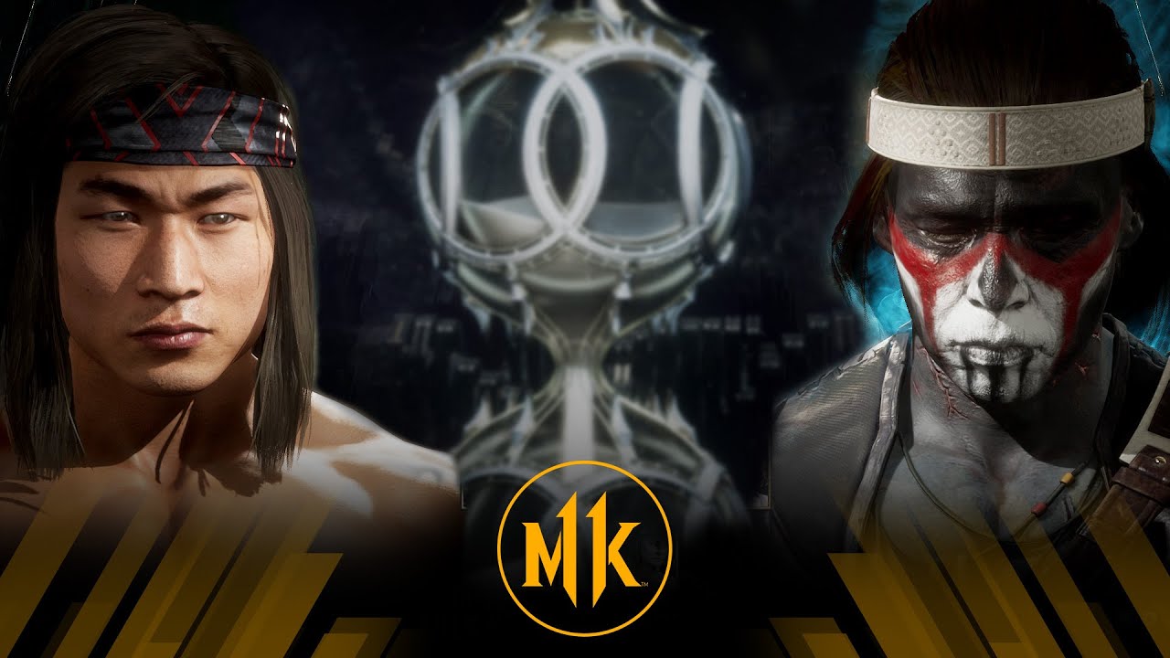 Mortal Kombat 11 - Liu Kang Vs Revenant Nightwolf (Very Hard)