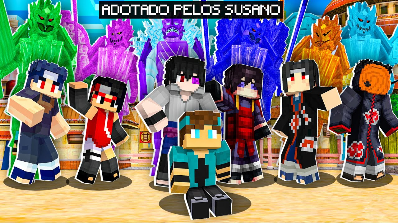 MINECRAFT... MAS EU FUI ADOTADO PELO SUSANOO!
