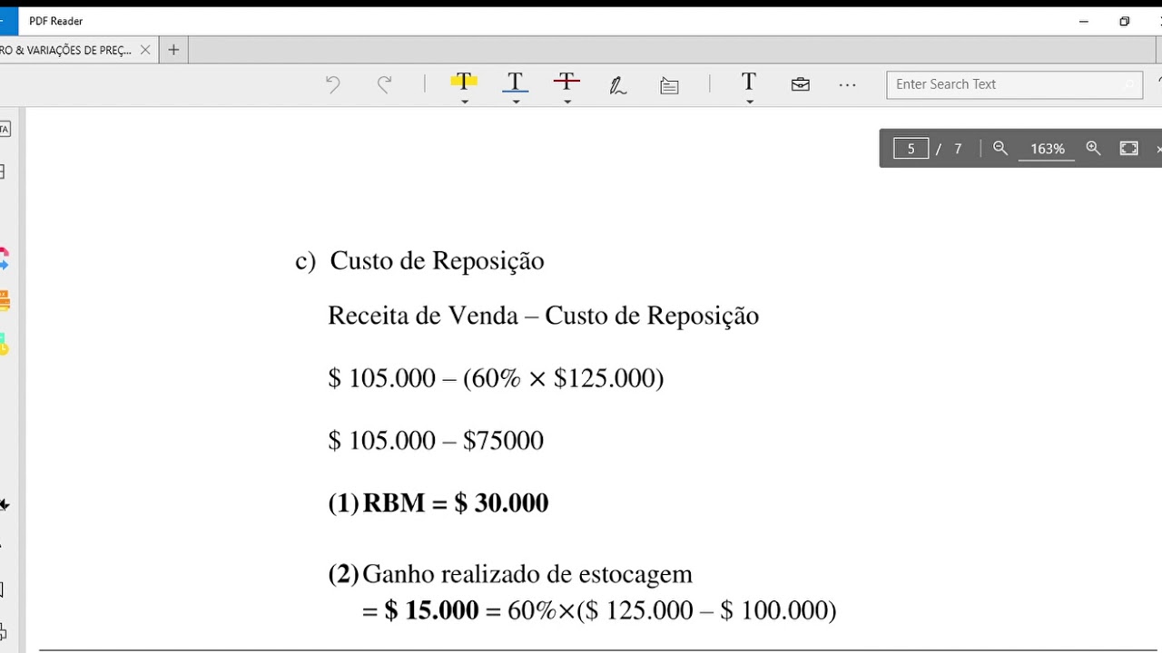 Lucro Empresarial e Varia&ccedil;&otilde;es de Pre&ccedil;os.