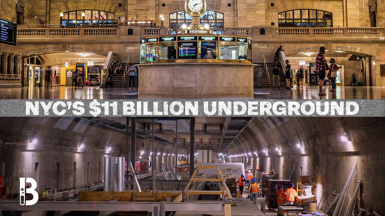 How NYC's Impossible East Side Access Was Constructed | Blueprint