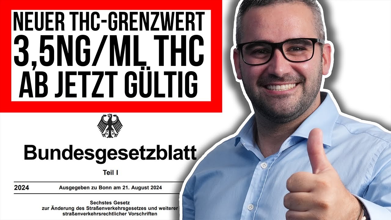 3,5ng THC jetzt G&Uuml;LTIG | Ab WANN du jetzt Auto fahren darfst | 2024