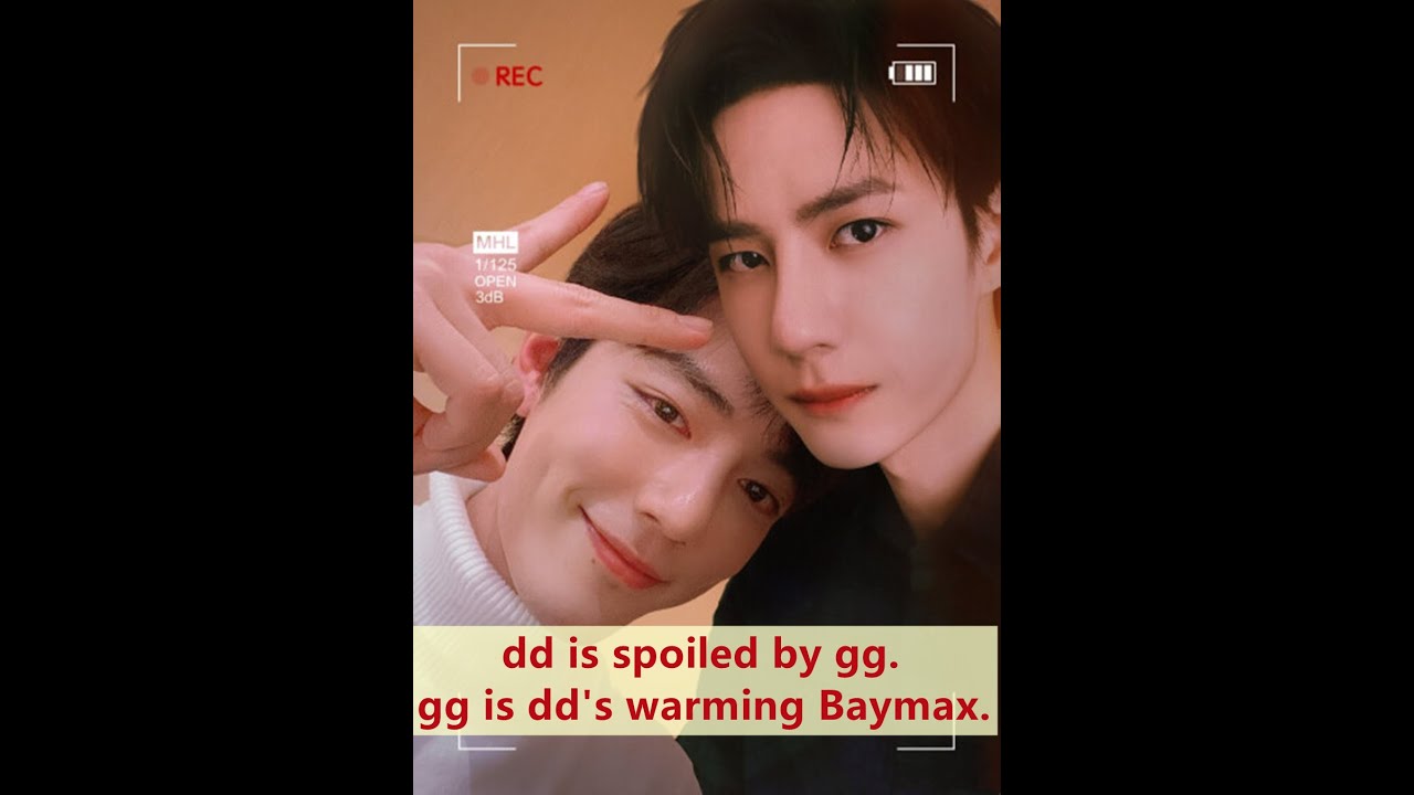 dd is spoiled by gg. gg is dd's warming Baymax. YiZhan Baymax Story