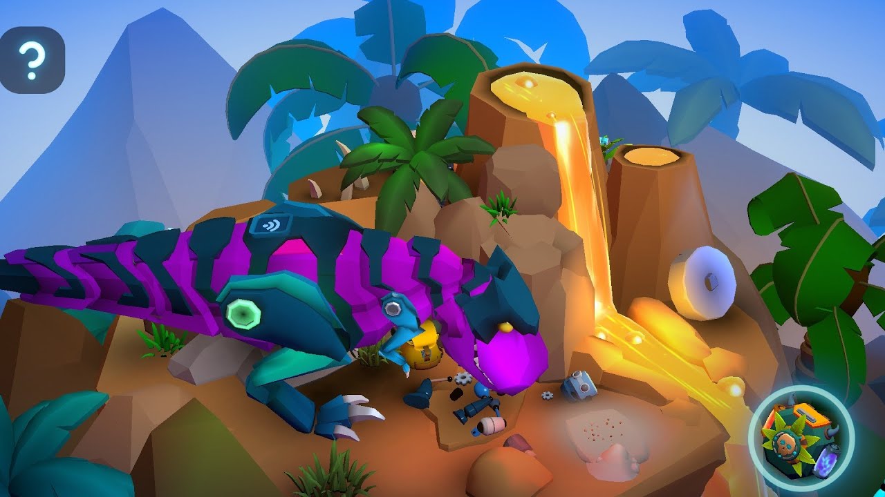 Tiny Robots: Portal Escape - Chapter 3 T-Rex Terror Walkthrough