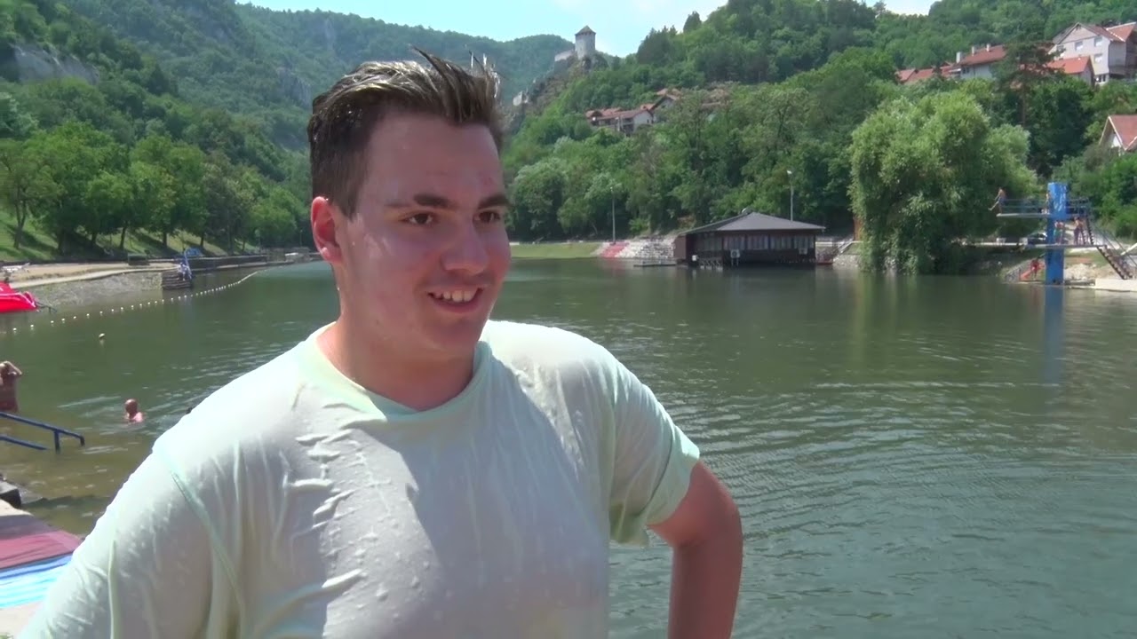 TV  5 - Kupanje na Gradskoj plaži u Užicu